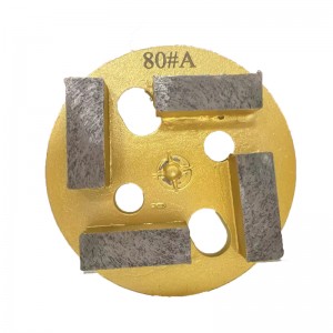 Zhongheng sol diamondinding disc/concrete métal disque abrasif 80#