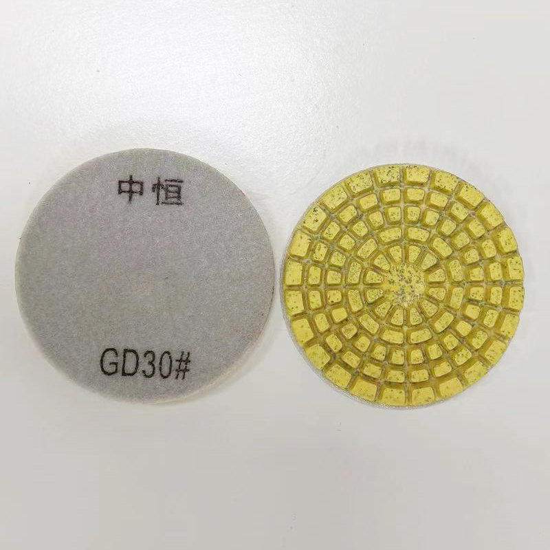 Disque de broyage en résine en béton/concrete Resin Oolishing Pad GD30#/diamond Resin Gringing Disc