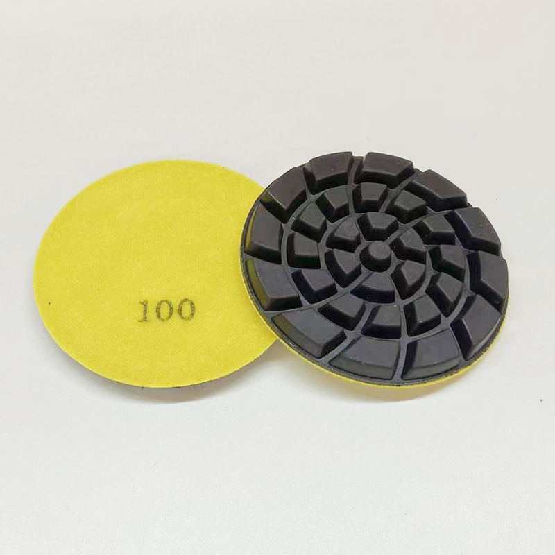 Disque de broyage en résine en béton 100#/concrete Resin Oolishing Pad 100#/diamond Resin Gringing Disc